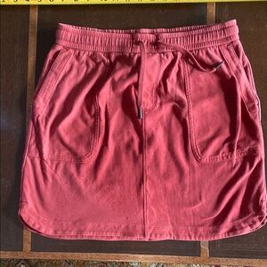 Athleta Red Mini Skirt